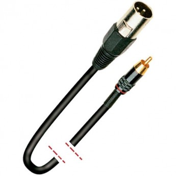 Шнур XLR-RCA WORK MK 33 82186 Шнур XLR-RCA WORK MK 33 82186